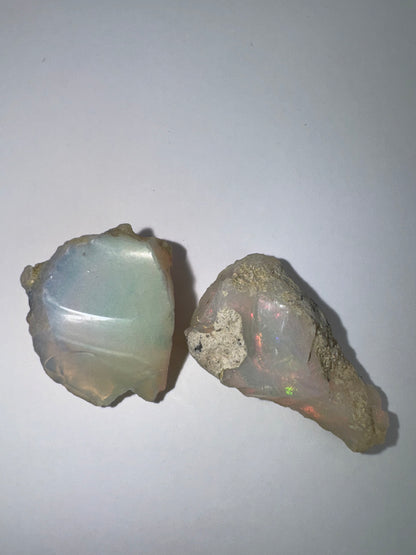 8 (2 opals, 36.75 cts total)